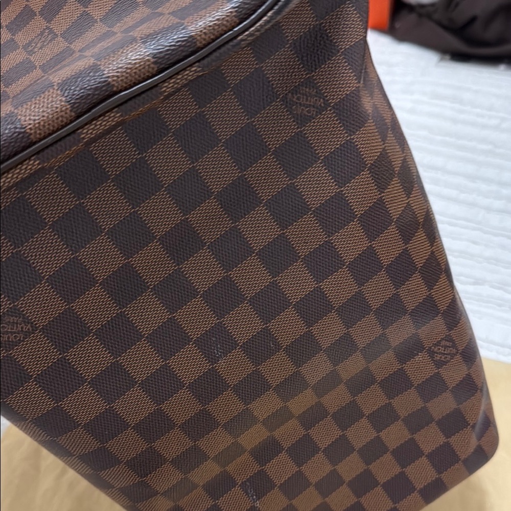 Louis Vuitton Dark Brown Checkered Duffel Bag - Picture 10 of 16